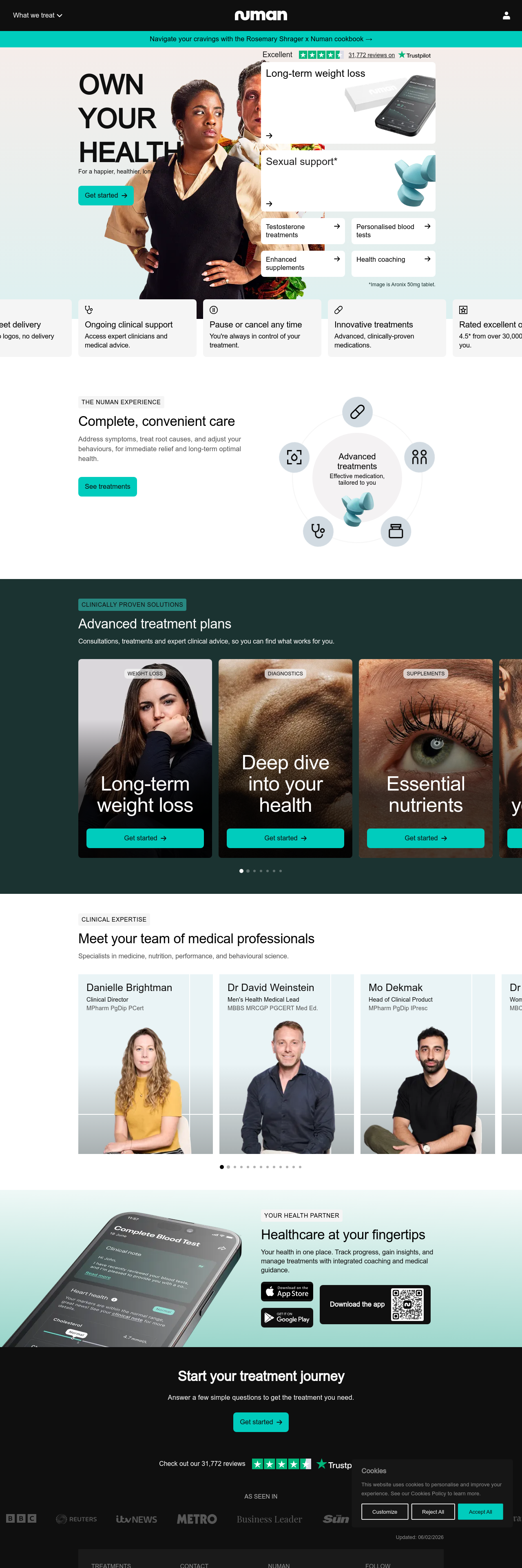 Numan - Digital healthcare Facebook ads